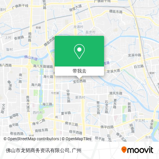 佛山市龙韬商务资讯有限公司地图
