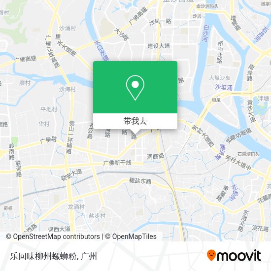 乐回味柳州螺蛳粉地图