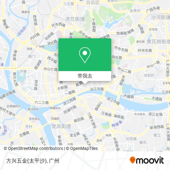 方兴五金(太平沙)地图