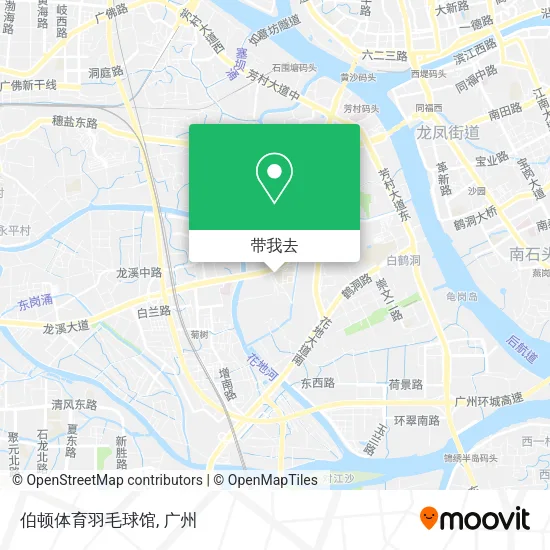 伯顿体育羽毛球馆地图