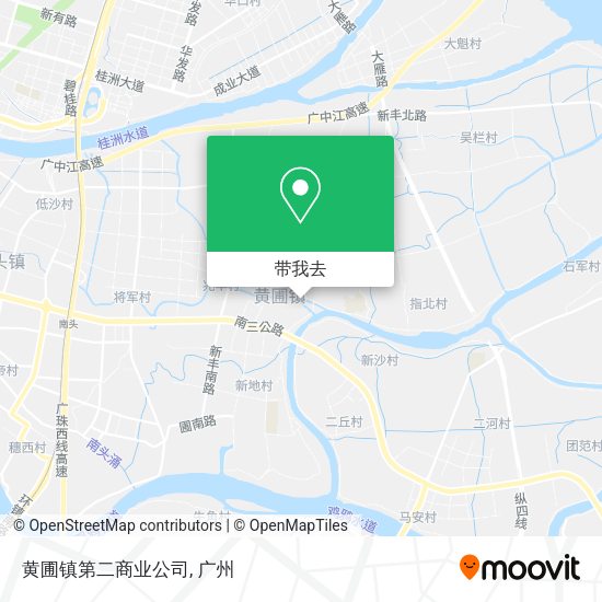黄圃镇第二商业公司地图