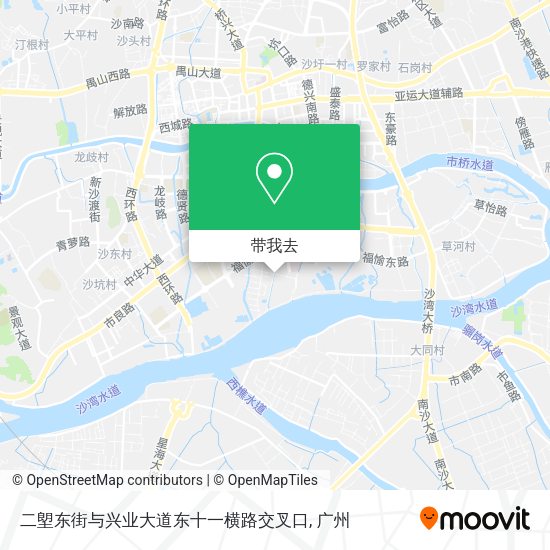 二塱东街与兴业大道东十一横路交叉口地图