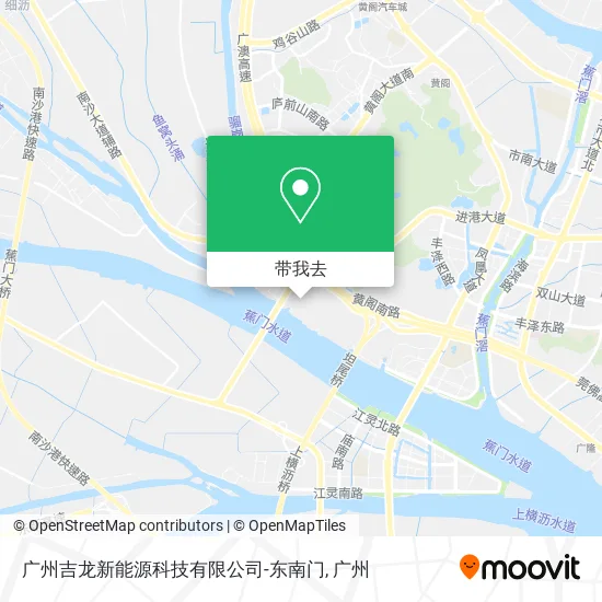 广州吉龙新能源科技有限公司-东南门地图