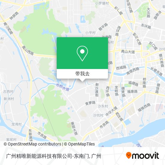 广州精唯新能源科技有限公司-东南门地图