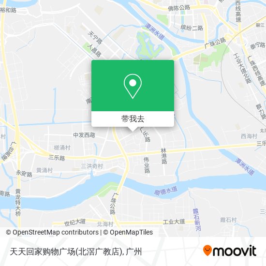 天天回家购物广场(北滘广教店)地图