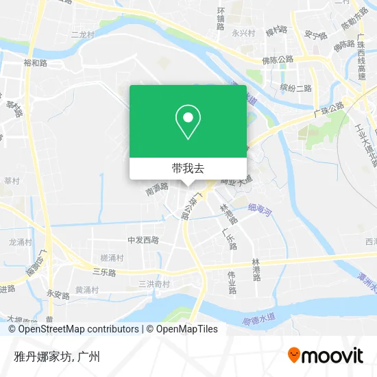 雅丹娜家坊地图
