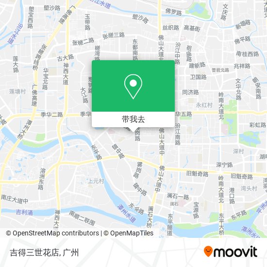 吉得三世花店地图