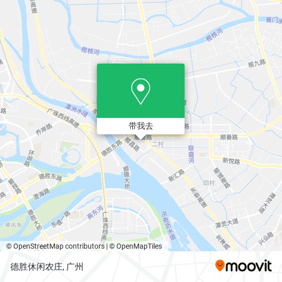 德胜休闲农庄地图