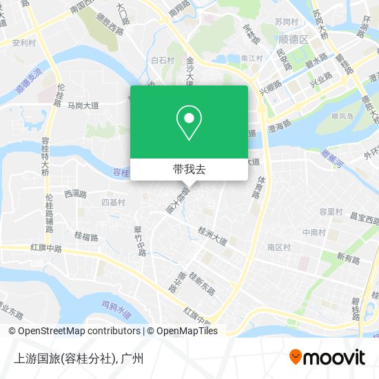 上游国旅(容桂分社)地图