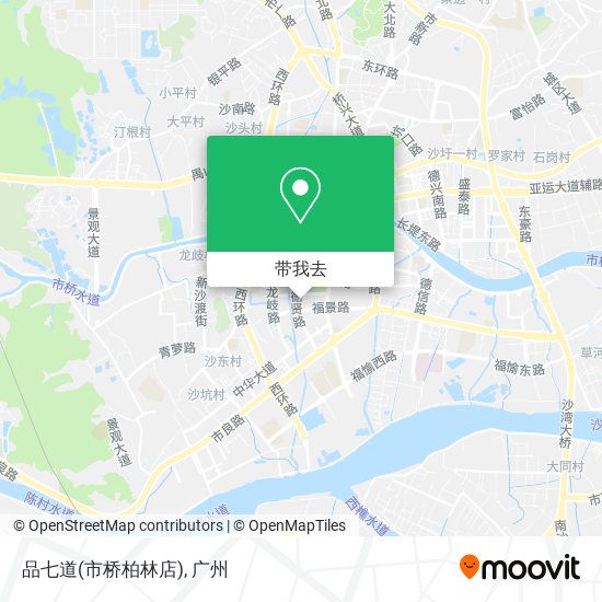品七道(市桥柏林店)地图