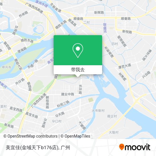 美宜佳(金域天下b176店)地图