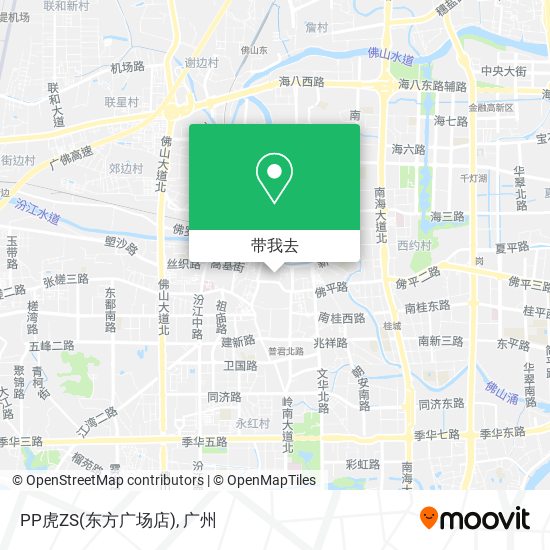 PP虎ZS(东方广场店)地图