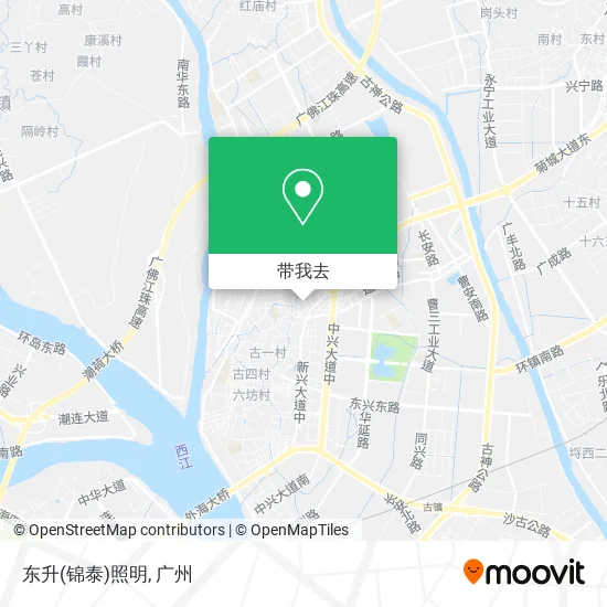 东升(锦泰)照明地图