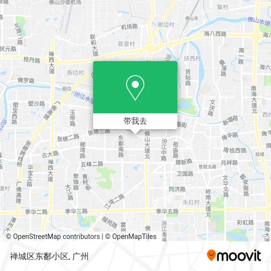 禅城区东鄱小区地图