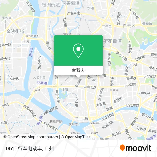 DIY自行车电动车地图