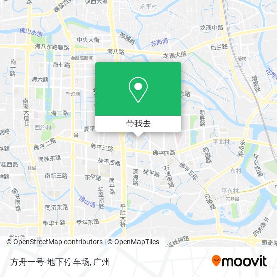 方舟一号-地下停车场地图