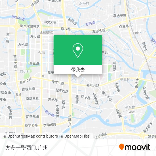 方舟一号-西门地图