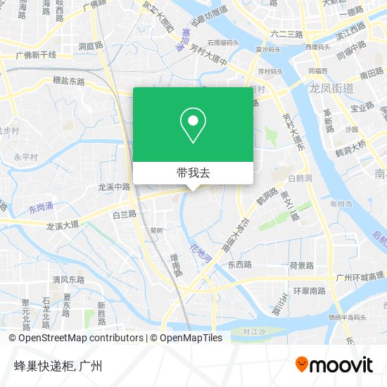 蜂巢快递柜地图