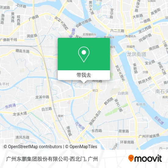 广州东鹏集团股份有限公司-西北门地图