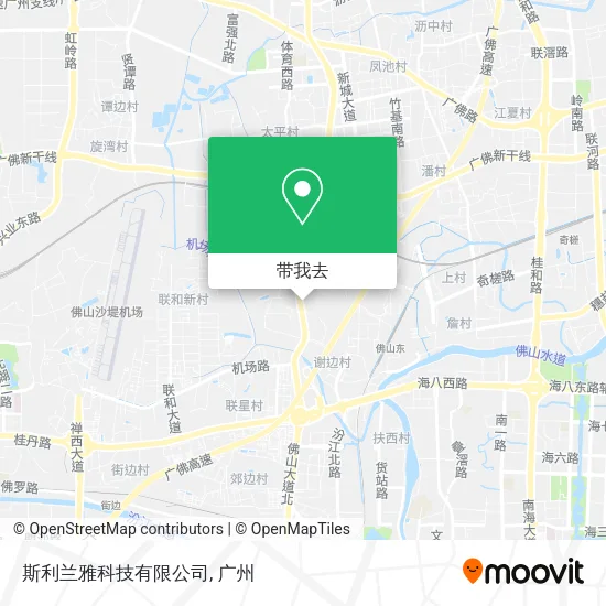 斯利兰雅科技有限公司地图