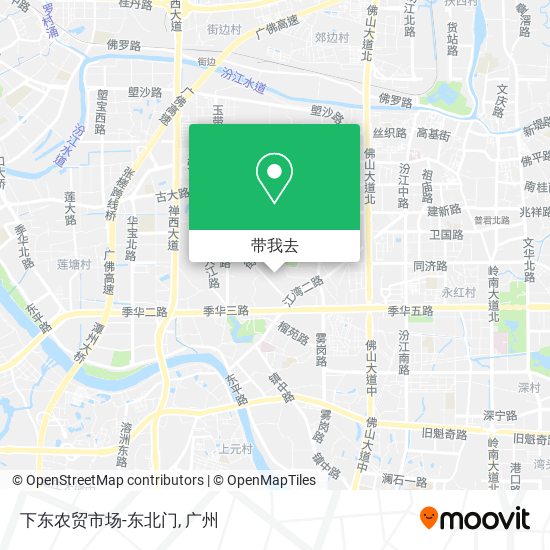 下东农贸市场-东北门地图