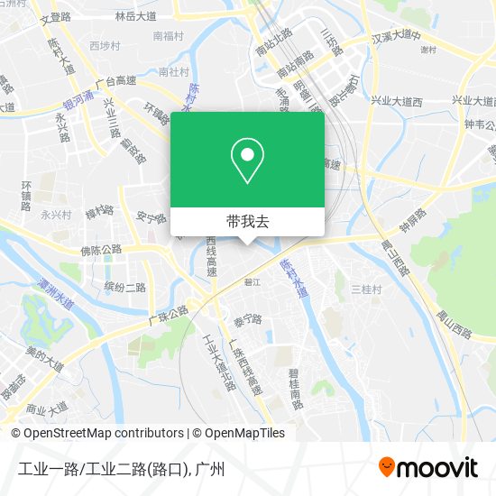 工业一路/工业二路(路口)地图