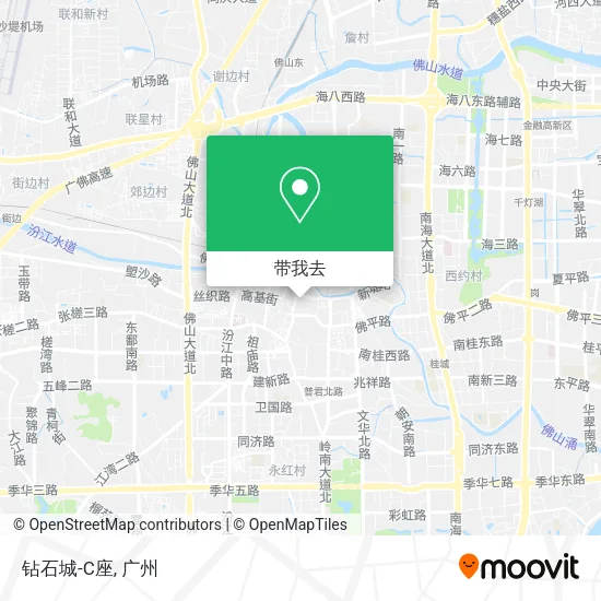 钻石城-C座地图