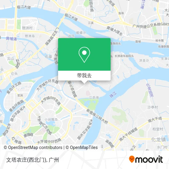 文塔农庄(西北门)地图
