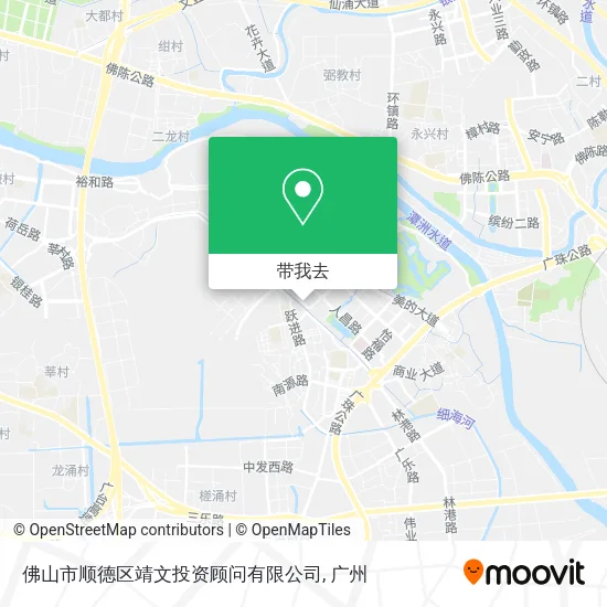 佛山市顺德区靖文投资顾问有限公司地图