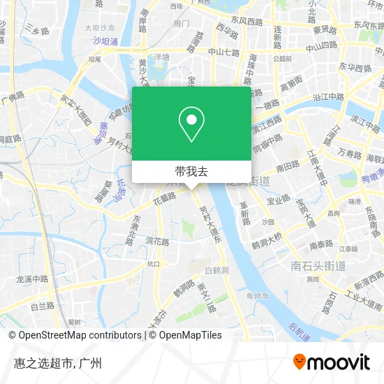 惠之选超市地图