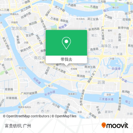 富贵纺织地图
