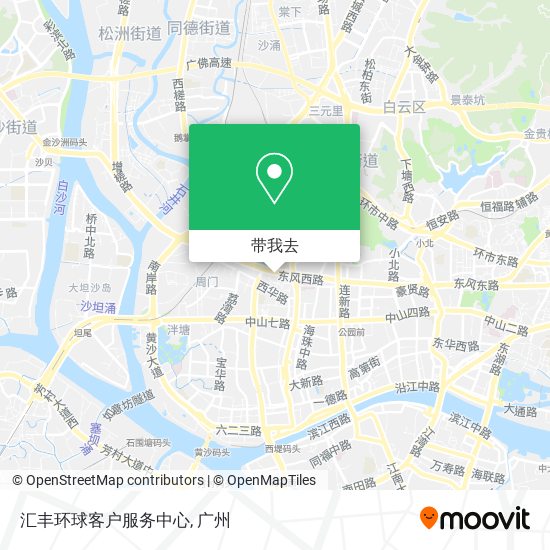 汇丰环球客户服务中心地图