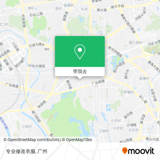 专业修改衣服地图