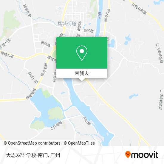 天恩双语学校-南门地图