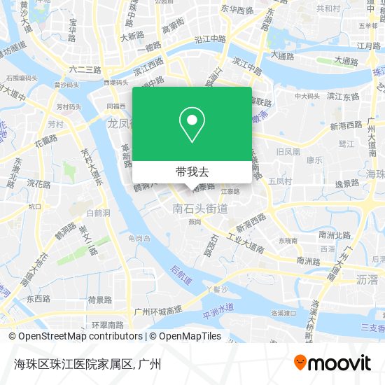 海珠区珠江医院家属区地图