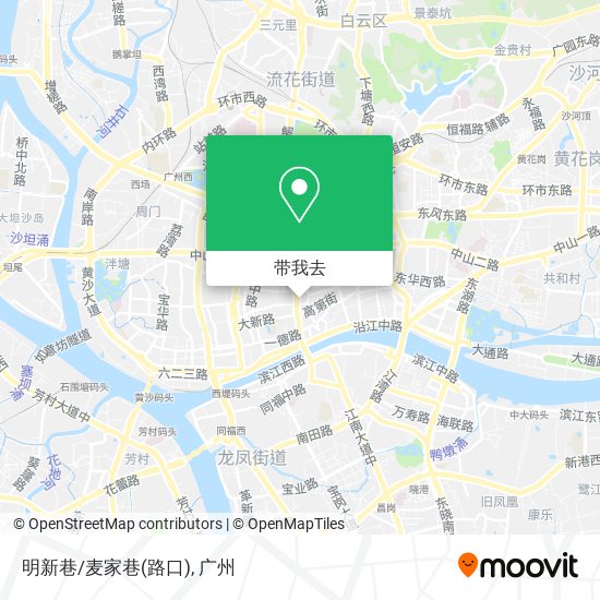 明新巷/麦家巷(路口)地图