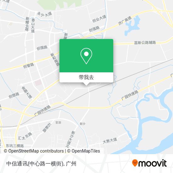 中信通讯(中心路一横街)地图