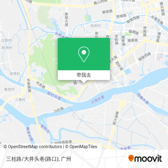 三桂路/大井头巷(路口)地图