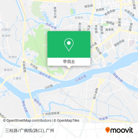 三桂路/广南线(路口)地图
