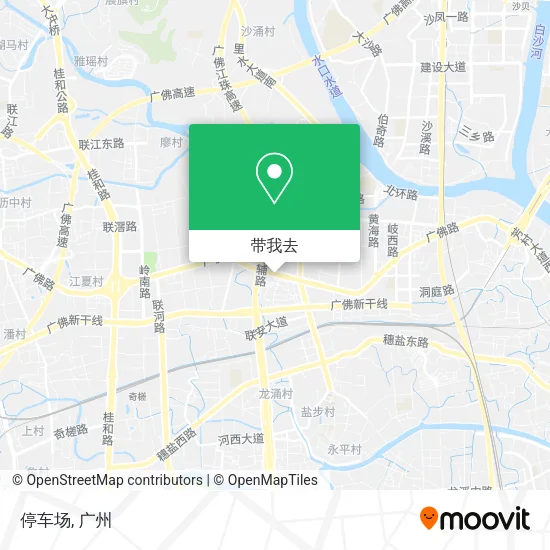 停车场地图