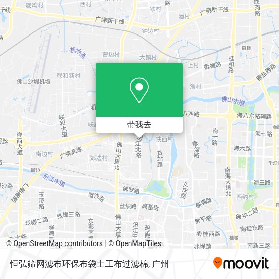 恒弘筛网滤布环保布袋土工布过滤棉地图
