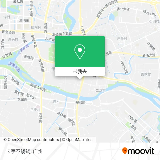 卡宇不锈钢地图