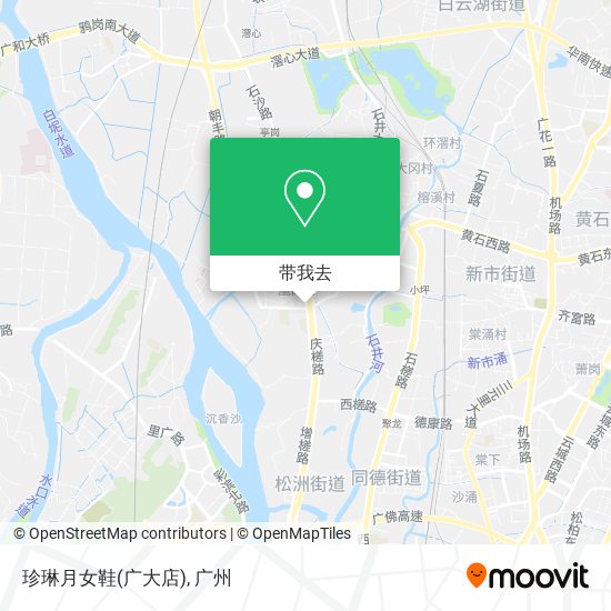 珍琳月女鞋(广大店)地图