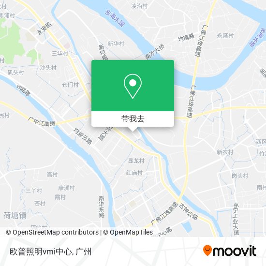 欧普照明vmi中心地图
