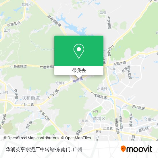 华润英亨水泥厂中转站-东南门地图