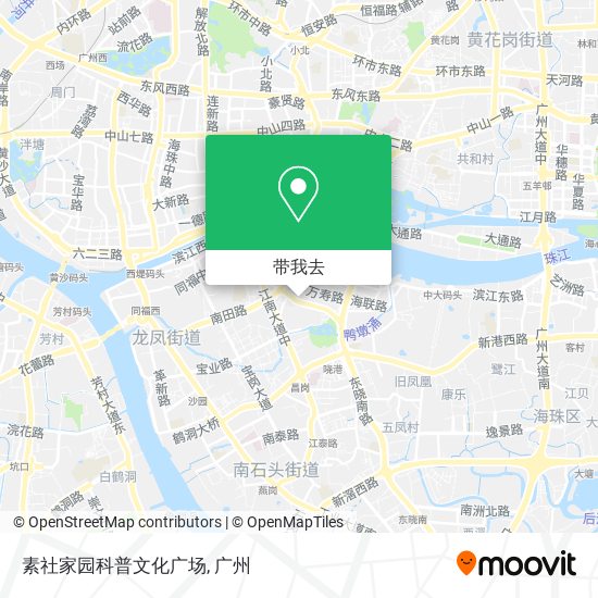 素社家园科普文化广场地图