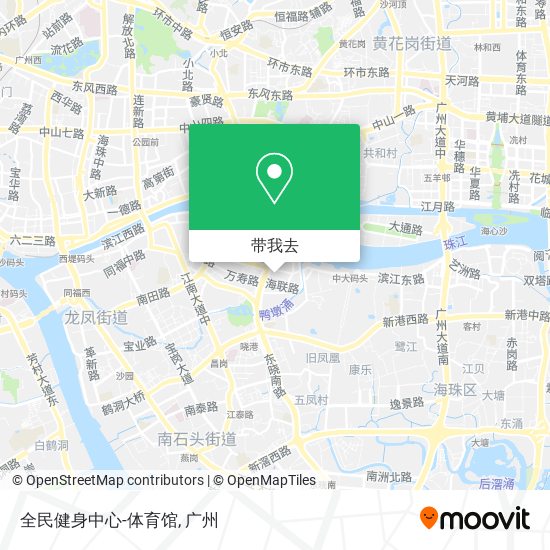 全民健身中心-体育馆地图