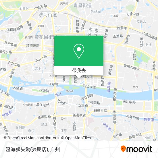 澄海狮头鹅(兴民店)地图