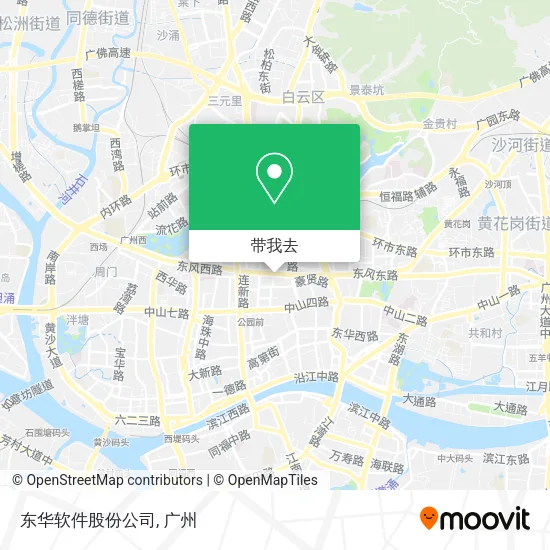 东华软件股份公司地图