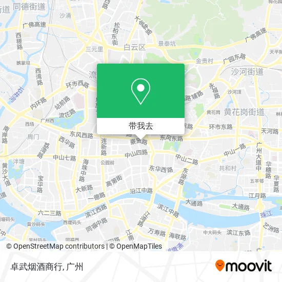 卓武烟酒商行地图